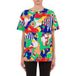 Moschino T-shirt en jersey imprimé nautique multicolore Taille : XXS