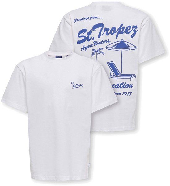 Only & Sons Milo Sketch Life Relax T-shirt Junior - Maat 134/140