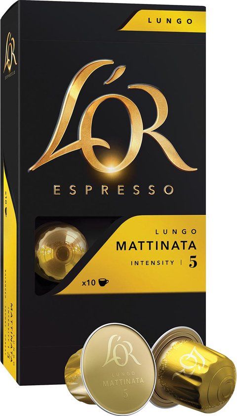 Douwe Egberts L'OR Espresso Lungo Mattinata - 10 capsules