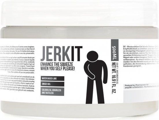 PHARMQUESTS Shots Jerk It - Enhance The Squeeze - 500 ml - Stimulerende gel voor vrouwen