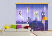 AG Design Disney-feeën, kinderkamergordijn, 280x245 cm, 2 delen (140x245 cm), FCPXXL 6004, polyesterkleurig, 0,1 x 280 x 245 cm