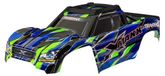 Traxxas Body X-MAXX GRN Gemonteerd