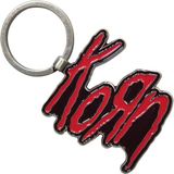 Rock Off Korn - Red Logo Sleutelhanger - Rood