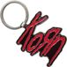 Rock Off Korn - Red Logo Sleutelhanger - Rood