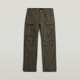 G-Star 3D Regular Straight Cargo Heren Joggingbroek Katoen Elastaan Asfalt 30/34