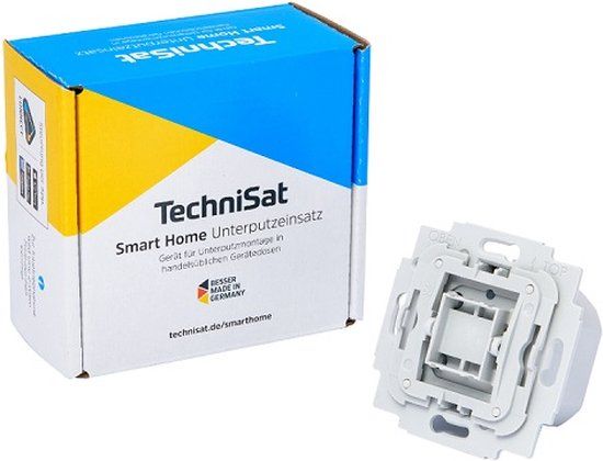 Technisat Aan-Uit Inbouwschakelaar Gira 1150W Z-Wave Plus - Grijs