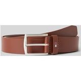 TOMMY HILFIGER Riem 'New Denton' navy / bruin / goud / rood