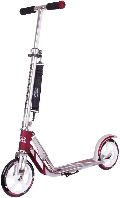 HUDORA Big Wheel RX205 Step Scooter - Magenta/Zilver