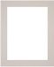 yd. Passe-Partout Fotomaat 40x55 cm - Lijstmaat 50x65 cm - Gris Granit