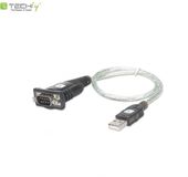 Techly USB naar RS232 COM DB9-kabel