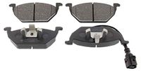 MAPCO Bremsbeläge vorne (Satz) mit VWK 6469/1 Vorderachse | Compatibel met: AUDI A1, A1 Sportback, A1 Sportback, A2, A3, A3, A3 Cabriolet, A3 Sportback, SEAT ALTEA, ALTEA XL, ARONA