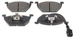 MAPCO Bremsbeläge vorne (Satz) mit VWK 6469/1 Vorderachse | Compatibel met: AUDI A1, A1 Sportback, A1 Sportback, A2, A3, A3, A3 Cabriolet, A3 Sportback, SEAT ALTEA, ALTEA XL, ARONA