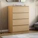 Vida Designs Denver Ladekast (grenen, 4 laden)