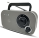 Denver TR-51 Personal Analog FM Radio - Grey