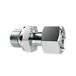 Riegler EGE1215LST Instelbare rechte schroefverbinding, G 1/2 a., buisbuiten-Ø 15 mm, PN 315, SW1 27, SW2 27, verzinkt staal