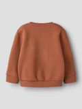 Name It jongens sweatshirt bruin biologisch katoen 110