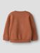 Name It jongens sweatshirt bruin biologisch katoen 110