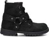 Ton & Ton Olenka Veterboots Meisjes Zwart Maat 22