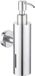 FortiFura Calvi zeepdispenser - wand - rond - chroom