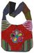 One-Flower Patchwork Sac bandoulière Sac à main Sac seau Sac de transport Sac d'épaule Sac cabas brodé