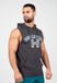 Gorilla Wear Chico Mouwloos T-shirt met Capuchon - Donkergrijs - S