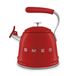 Smeg WKF01RD Fluitketel - Rood - 2.3 liter