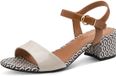 Tamaris Dames Sandalen met hak Bont 41