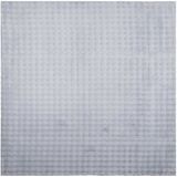 vidaXL - Vloerkleed - SIROLO - Grijs - 200 x 200 cm - Polyester