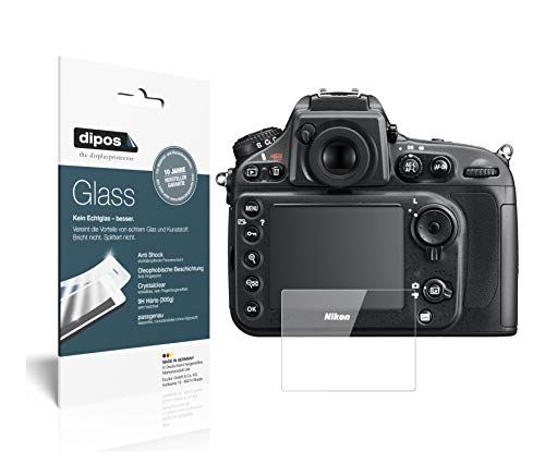 dipos I 9H pantserfolie voor Nikon D810E - Display beschermfolie