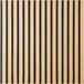 Homestyle4u Panneau acoustique - 60x60 cm - Naturel - 1 pièce