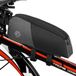 Sacoche de cadre de vélo - Étanche - Velcro - VTT vélo de course - Noir