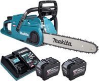 Makita UC 015 GE201 tronçonneuse à batterie 40 V max. 35 cm sans balai + 2x batterie 8,0 Ah + chargeur