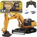 Huina 1:16 Rc rupsgraafmachine Roterende cabine, op afstand bestuurbaar