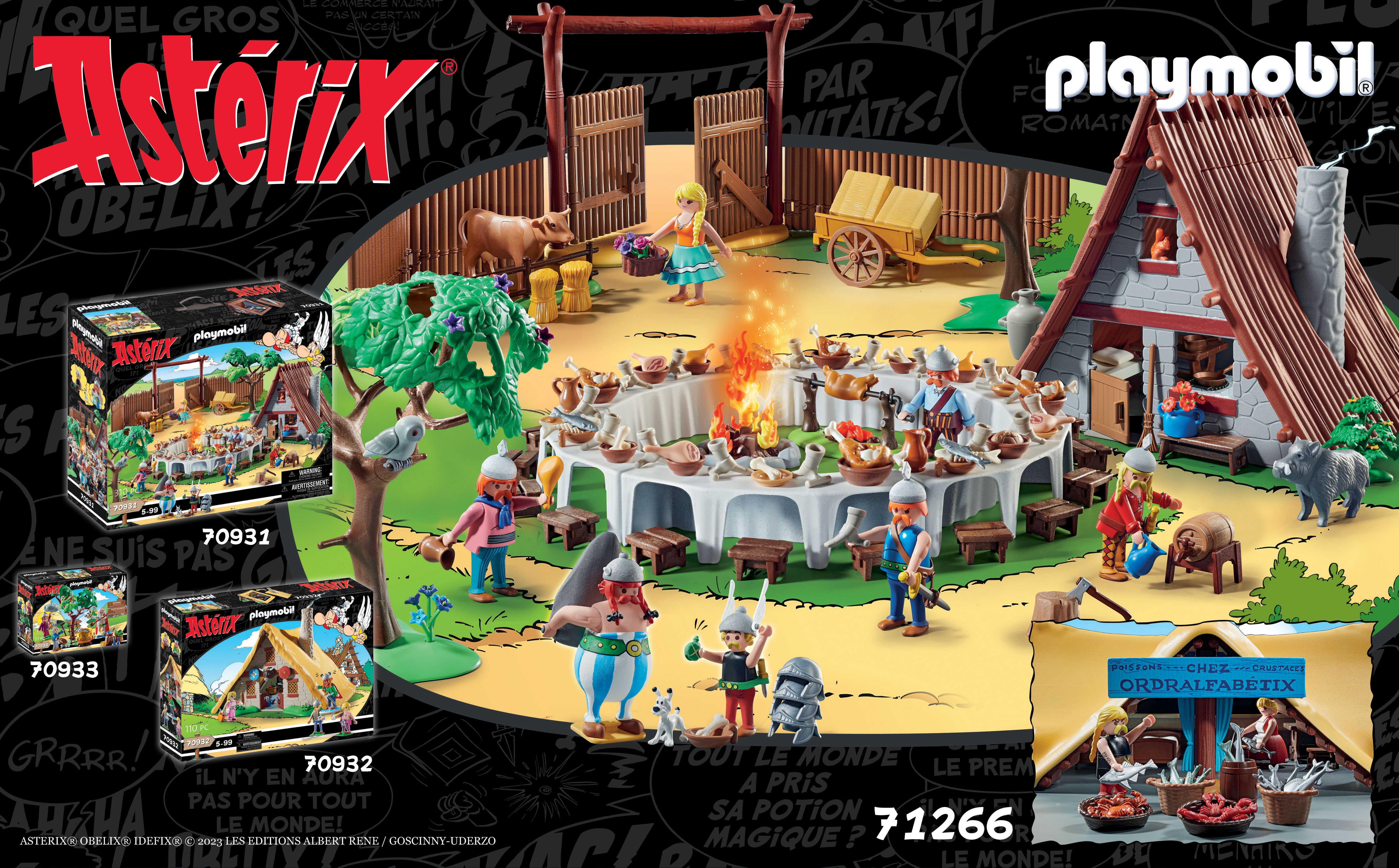 Playmobil Asterix 71266 Speelgoedset - Action/Adventure - Multicolour - Child