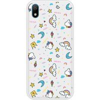 Unicorn Rainbow Beschermende siliconen hoes compatibel met Y5 2019