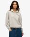Superdry Femme Polo de Rugby Graphique Athletic Essentials Gris Clair Taille: 38