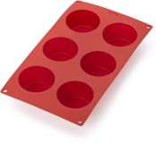 Lékué Bakvorm 6 Muffins - Siliconen - Rood