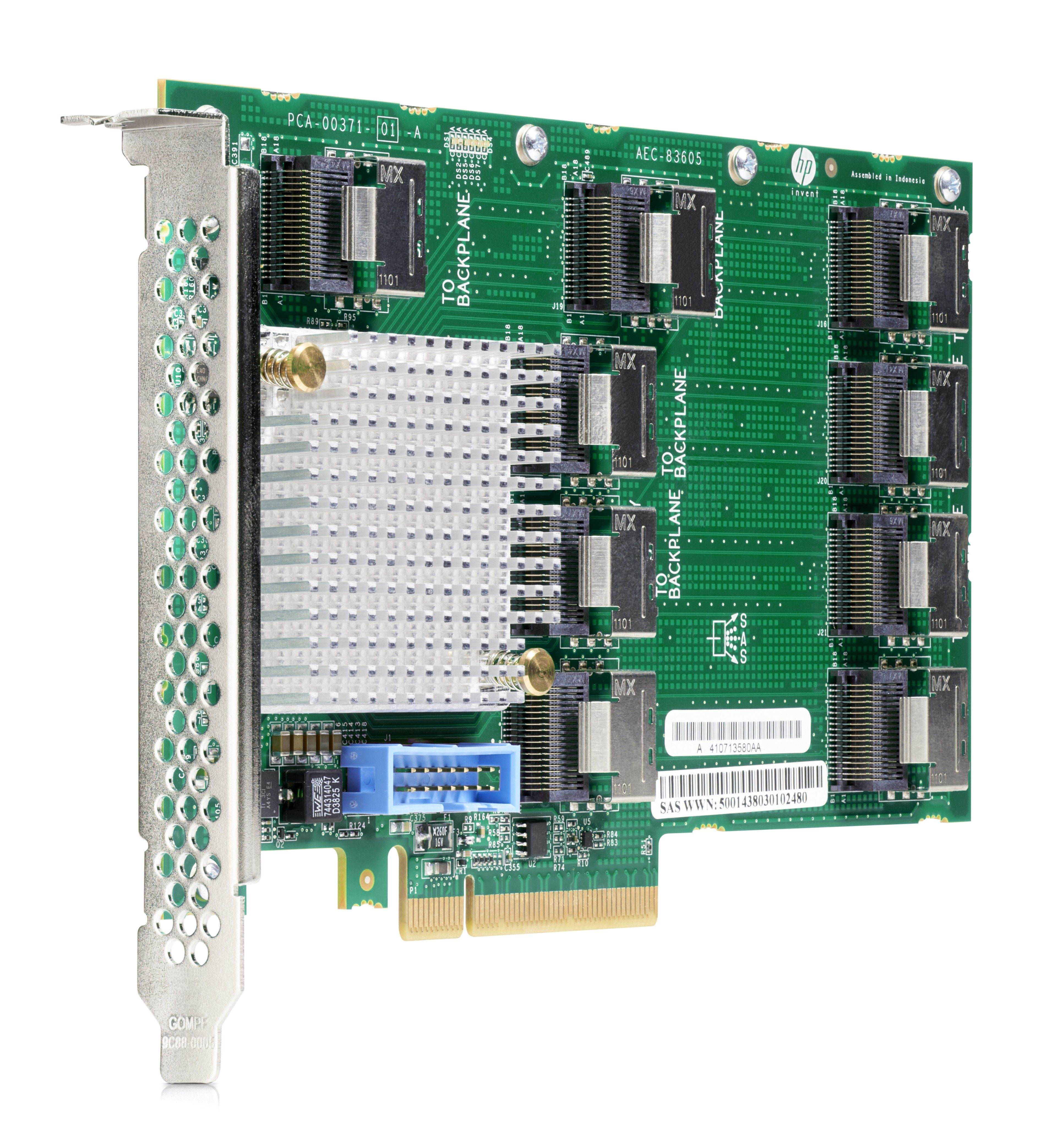 HP 870549-B21 - Slot expansies - 168 x 111 x 15 mm