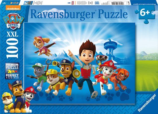 Ravensburger PAW Patrol: De Ploeg - 100XXL Piece Puzzle