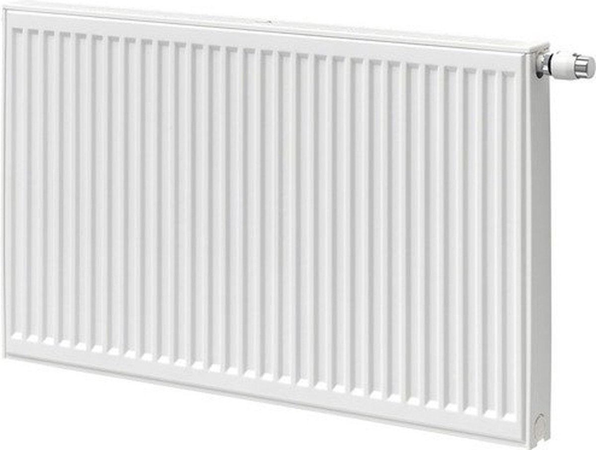 Henrad Premium ECO paneelradiator 50x160cm type 33 3211watt 4 aansluitingen Staal Wit Glans