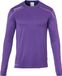 Uhlsport Stream 22 Voetbalshirt Lange Mouw Heren - Paars / Wit | Maat: L