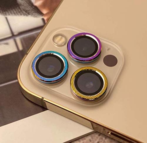 Sinye Metalen ring, 360 graden bescherming, cameralens, display, voor iPhone 11/12 Pro MAX, premium lens, gehard glas, krasbestendig, stofdicht