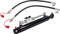 Sparepartsholland Hydraulische Topstang - Cat 1 - 460 - 710 mm - Inclusief 2 Slangen