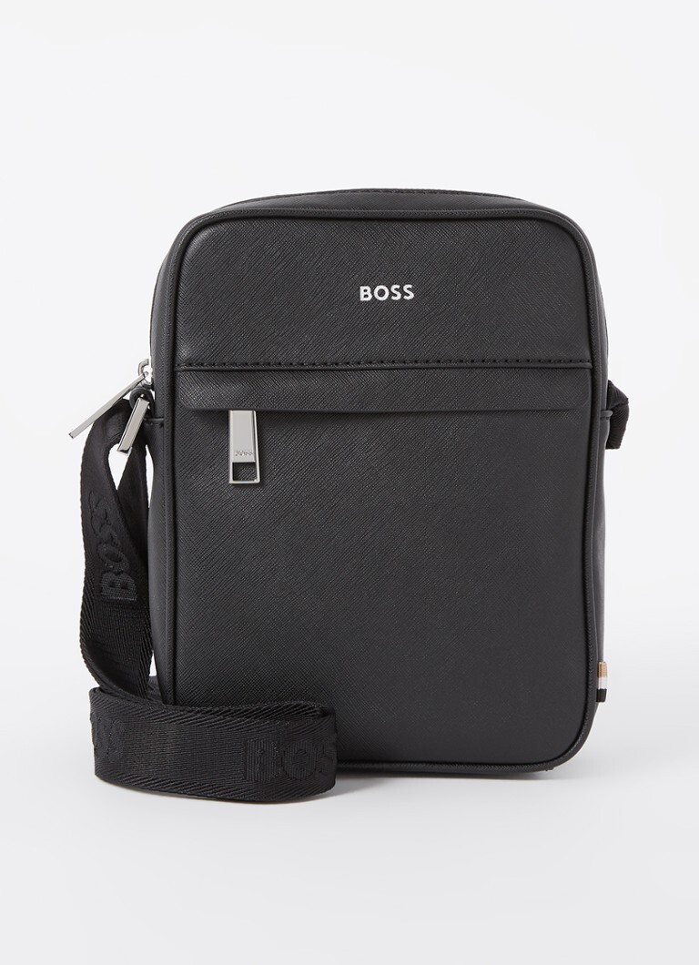 Hugo Boss Zair crossbodytas van leer