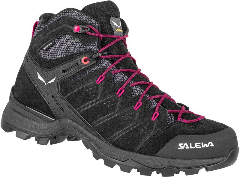 SALEWA Alp Mate WP Mid Women's Shoes, Black/Pink