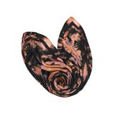 Desigual sjaal met bloemen zwart/multi