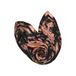 Desigual sjaal met bloemen zwart/multi