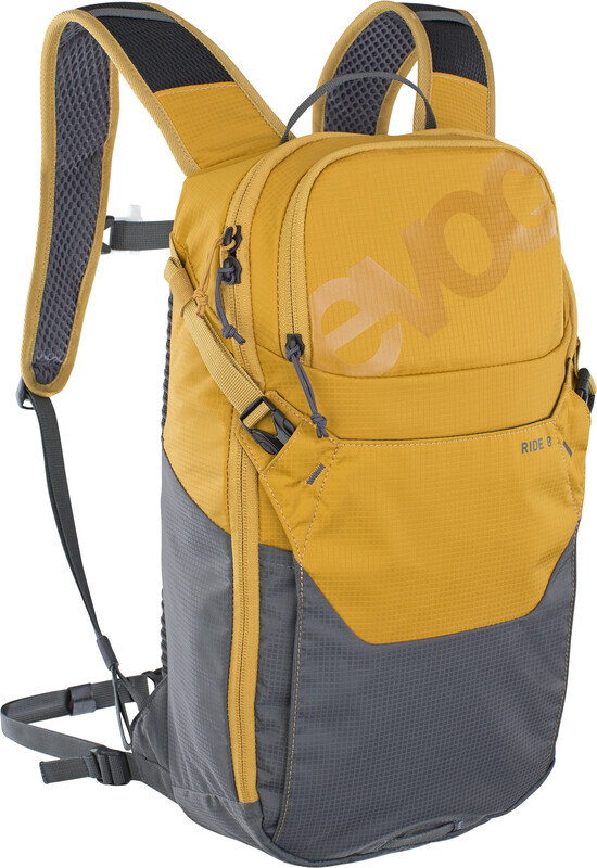 EVOC Ride 8 Backpack 8l + 2l Bladder, loam/carbon grey