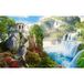 Papier peint panoramique Cascades 260 cm x 162 cm