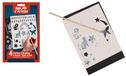 MAIN D'ARTISTE - Set van 4 krabplanken - Creatieve hobby - Scratch Art - Handmatige activiteiten - Creatieve kunst - Volwassenen - Kinderen - DIY Artistiek - Magische Tekening - Vanaf 4 jaar